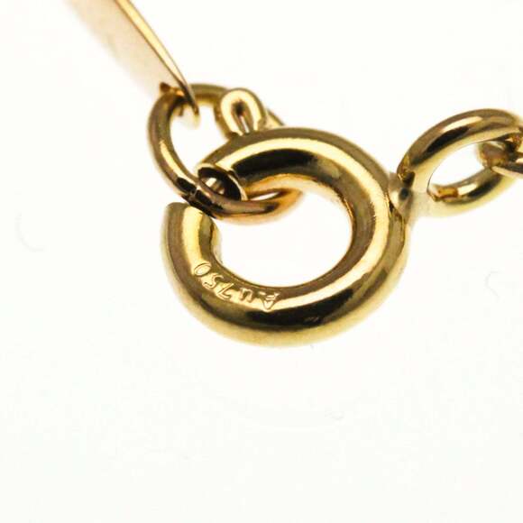 Tiffany Open Heart Pink Gold (18K) No Stone Women,Men Fashion Pendant Necklac... - Picture 11 of 13